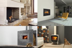 Multifenètre large ambiance foyers et poêle bois LORFLAM DOVRE solution de chauffage